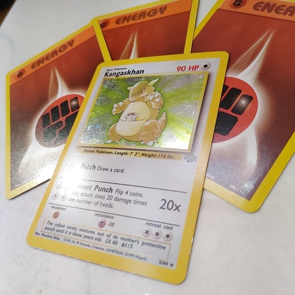 Pokemon KANGASHKAN 5/64 holo card - Picture 2 of 3